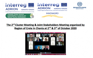 Cluster meeting 2 october 2020